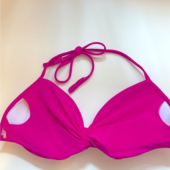 Seafolly Australia Bright Fuchsia 2 Piece Bikini 4 - Picture 6 of 8